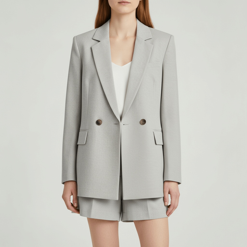 Lizzy | Ensemble d'été léger avec veste ample et short ajusté 3