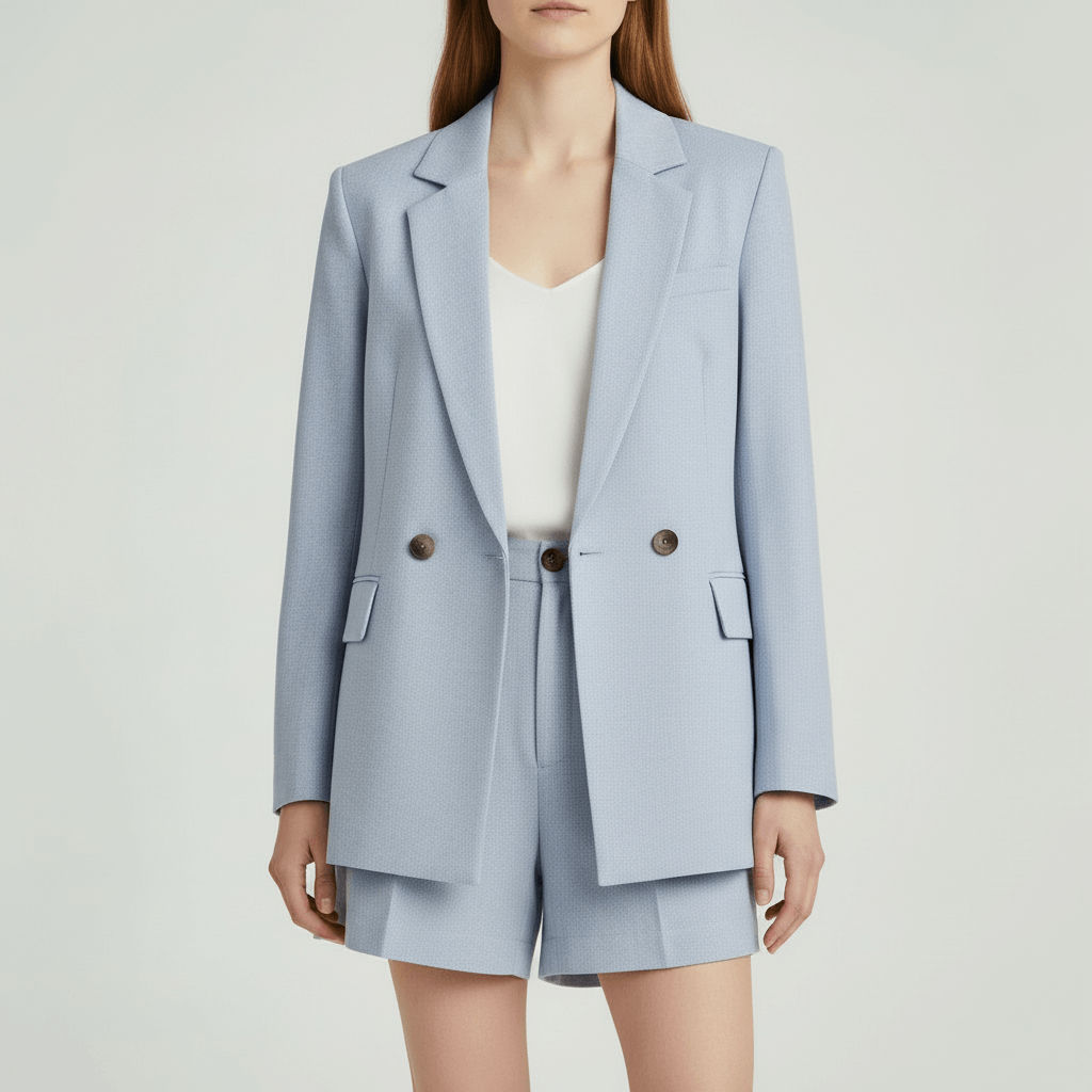 Lizzy | Ensemble d'été léger avec veste ample et short ajusté 5