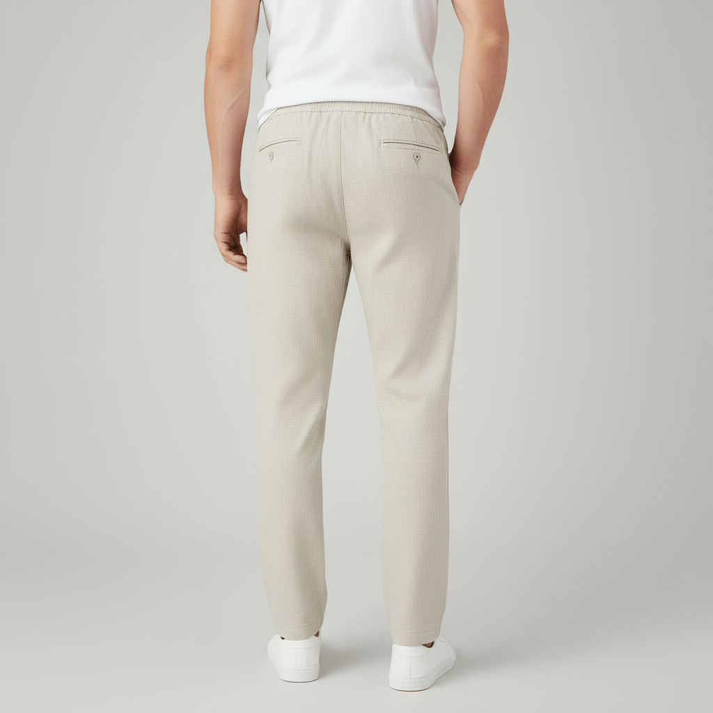 Lizzy | Pantalon ample en lin avec taille élastique 1