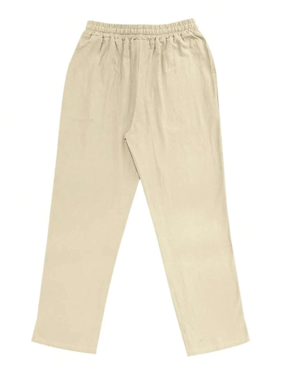 Adrián | Pantalón de lino de hombre con cordón - view 19