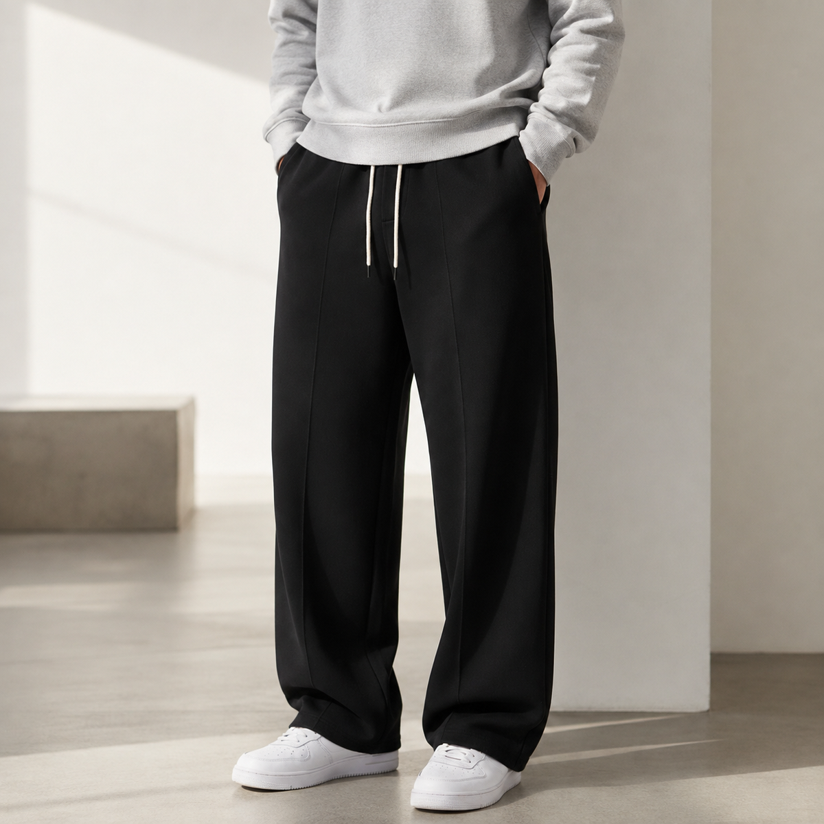 Alberto | Pantalón jogger ancho de hombre - foto 4