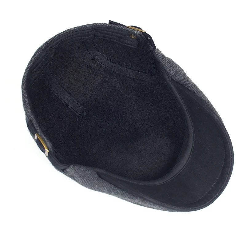 Alfredo | Gorra plana de hombre de espiga - foto 5