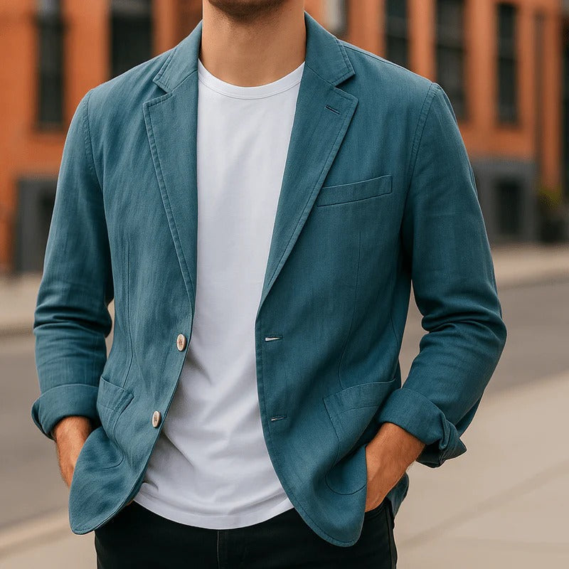 Álvaro | Americana de lino de hombre - view 9