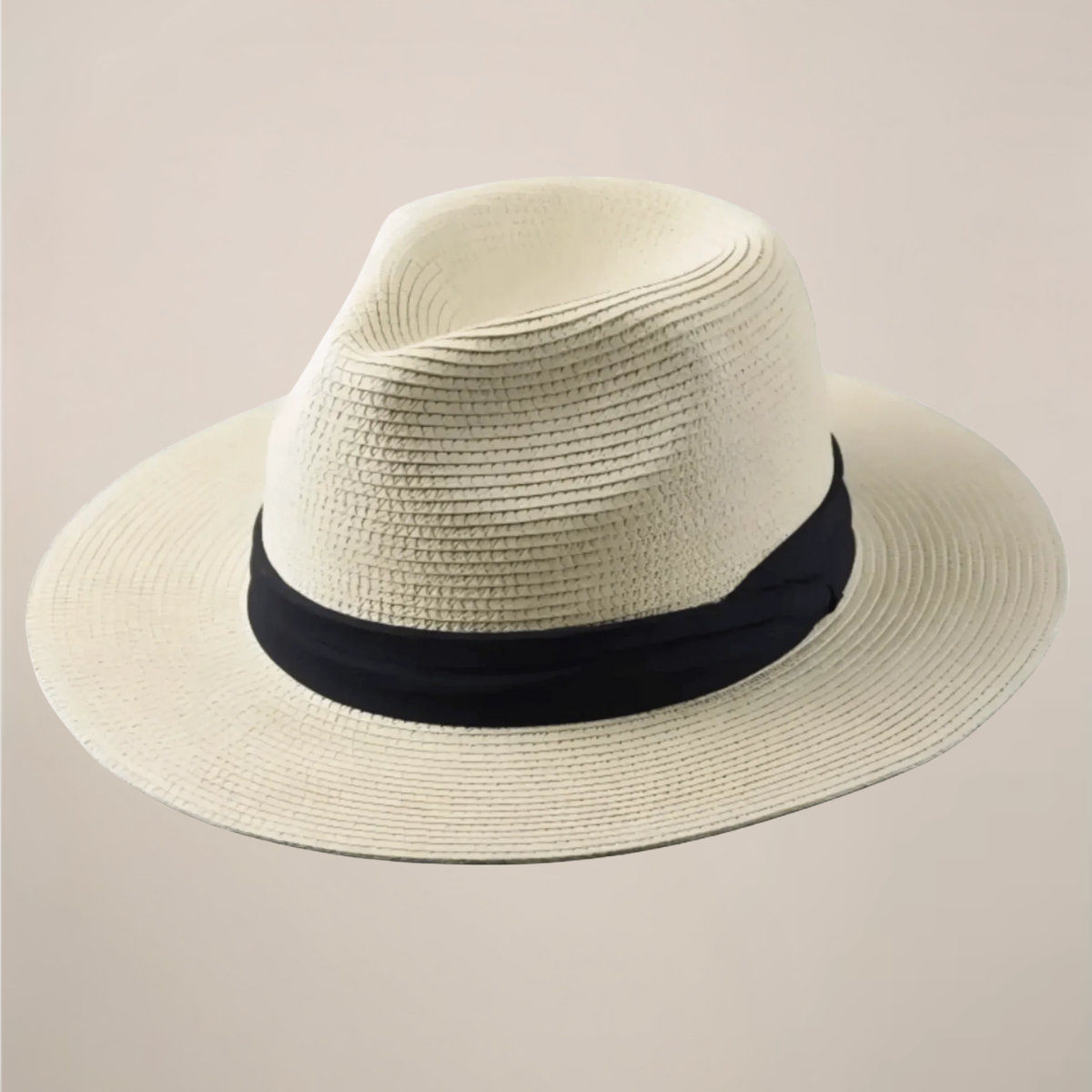 Bartosz | Sombrero panamá de hombre de paja - Beige