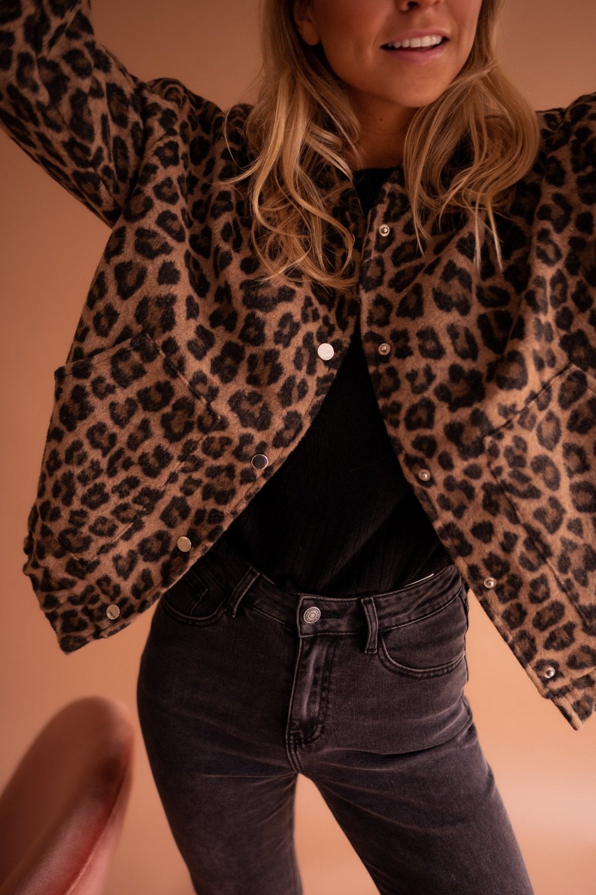 Berta | Chaqueta de mujer leopardo para entretiempo - foto 2