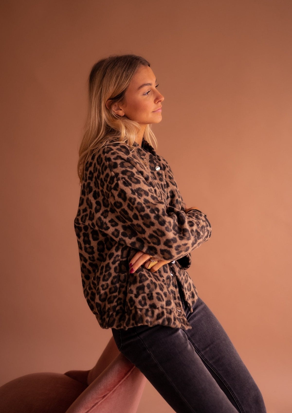 Berta | Chaqueta de mujer leopardo para entretiempo - foto 6