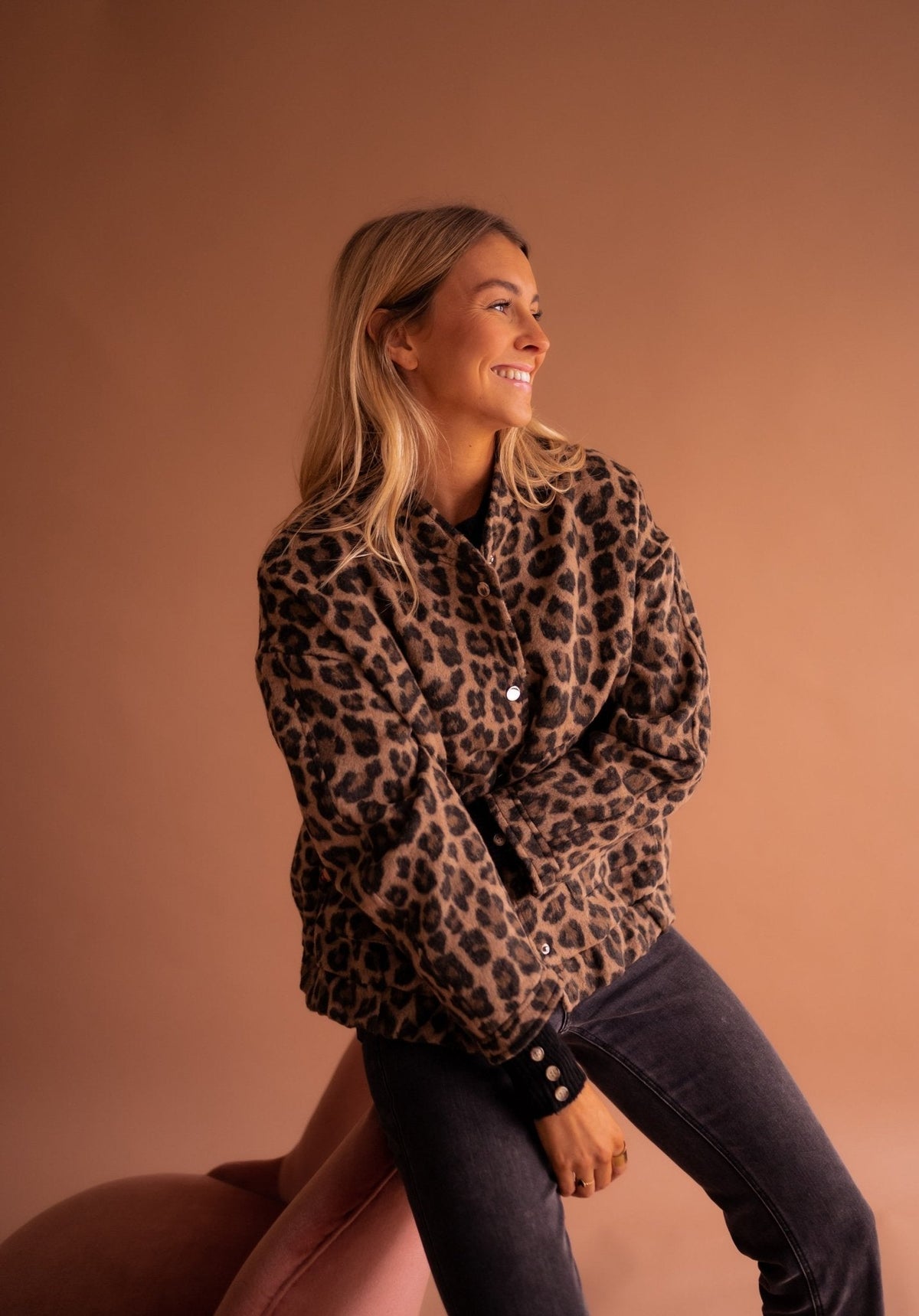 Berta | Chaqueta de mujer leopardo para entretiempo - foto 7