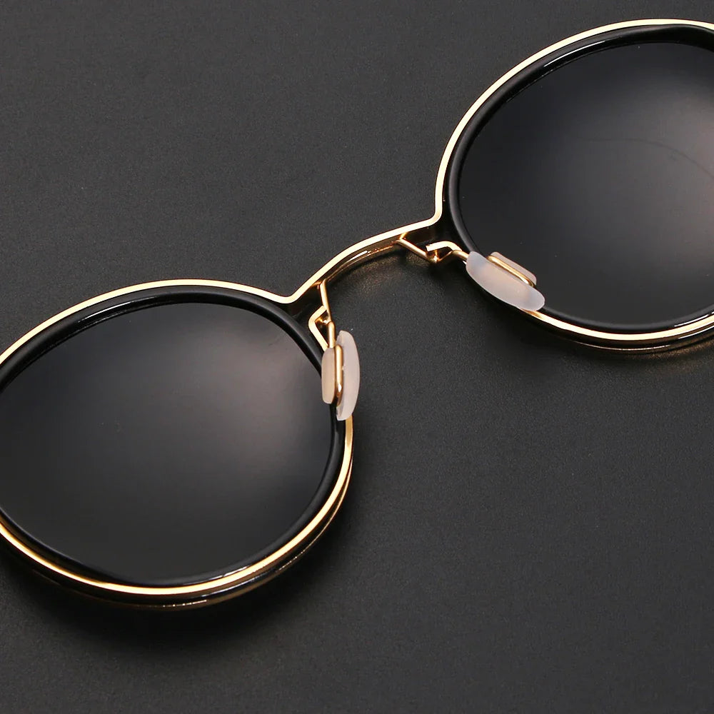 César | Gafas de sol redondas de montura metálica - view 6