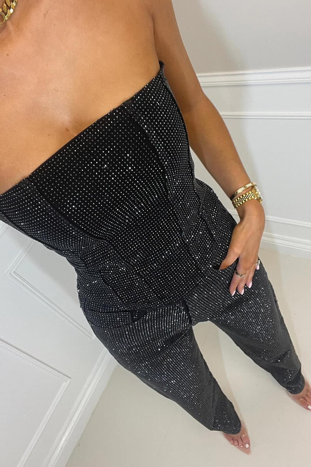 Consuelo | Conjunto de dos piezas de lentejuelas para fiesta - foto 7