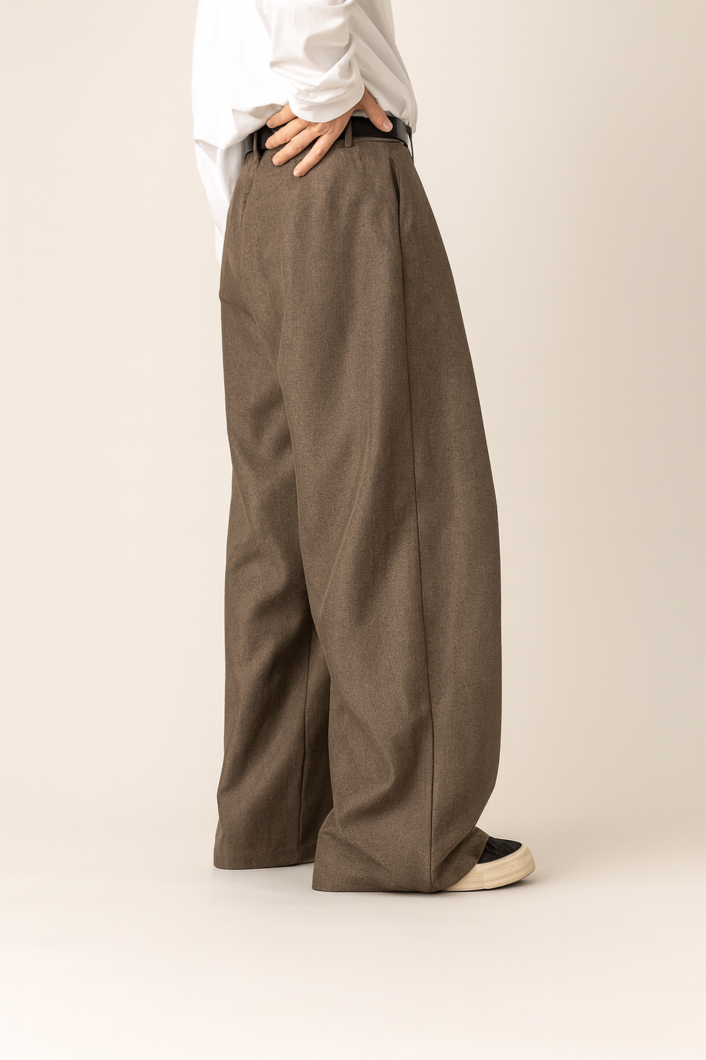 Francisco | Pantalón de vestir de hombre de pierna ancha - view 4