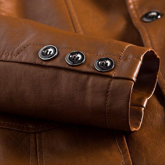 Izan | Chaqueta de cuero de hombre a medida - foto 5