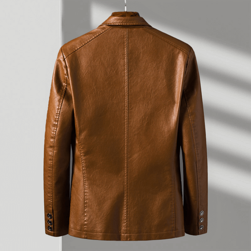 Izan | Chaqueta de cuero de hombre a medida - foto 6