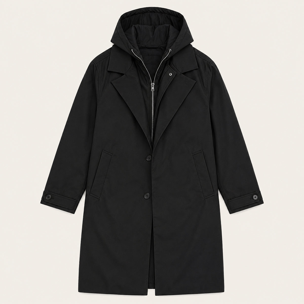 Leandro | Parka de hombre con capucha - foto 3
