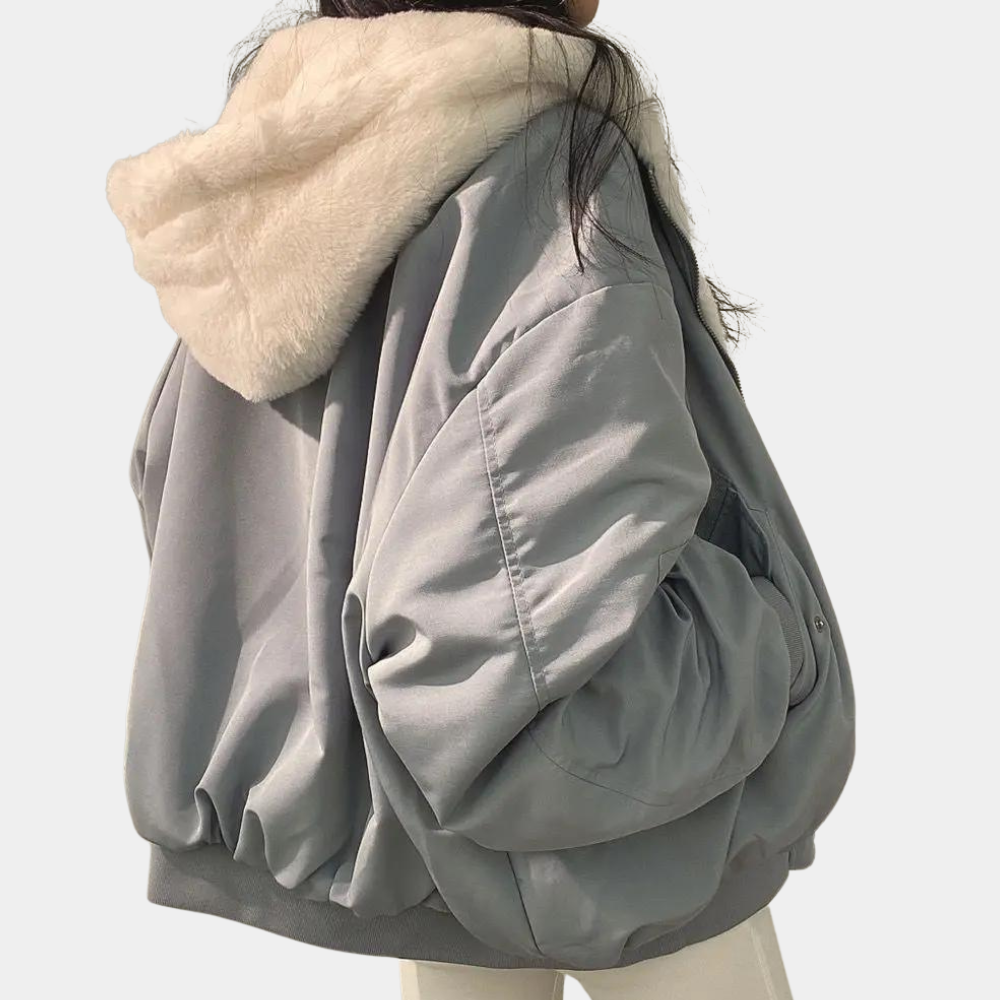 Leticia | Chaqueta de invierno acolchada con capucha - foto 4