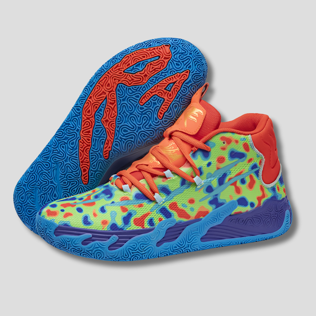 Luciano | Zapatillas de baloncesto de hombre - Naranja