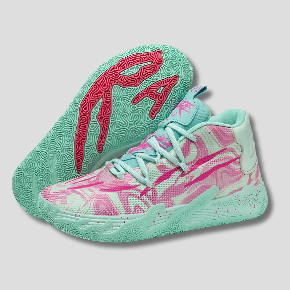Luciano | Zapatillas de baloncesto de hombre - Verde claro