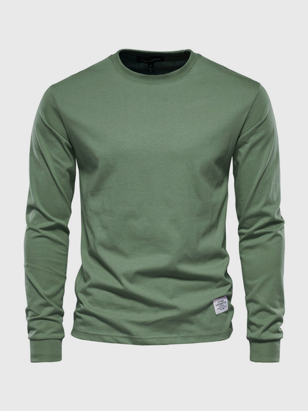 Manuel | Camiseta de manga larga de hombre - Verde