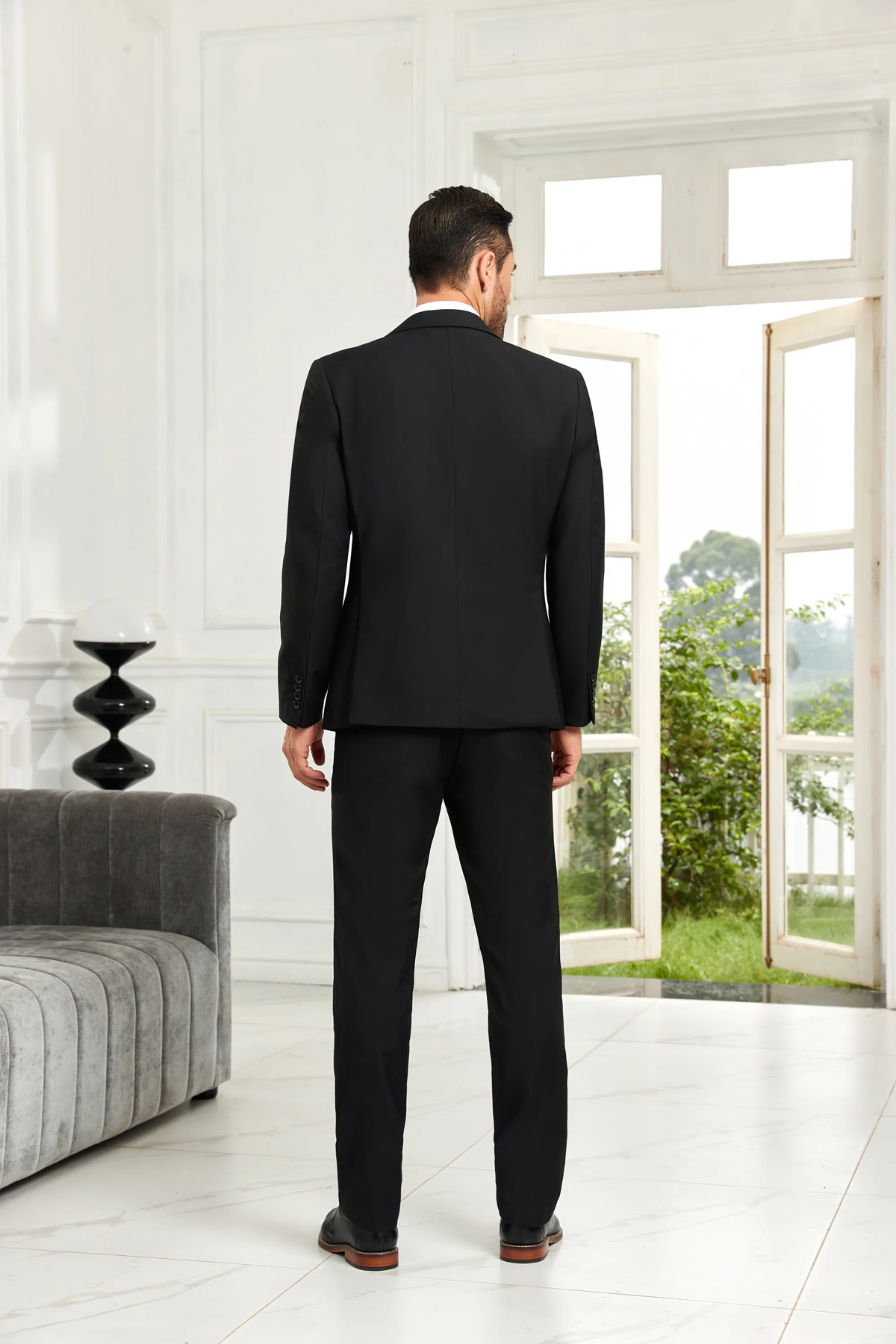 Néstor | Traje de tres piezas de hombre slim fit - foto 40