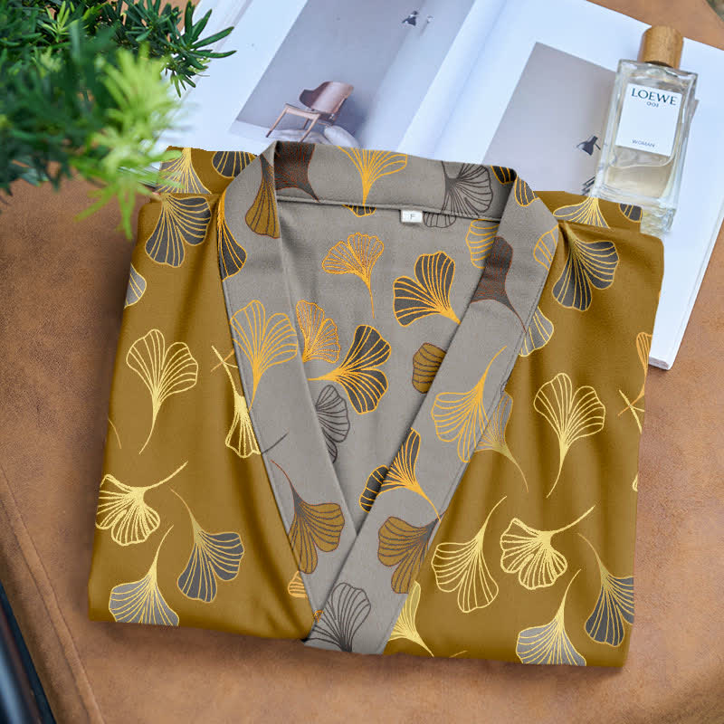 Nilo | Bata kimono de algodón de mujer - foto 15