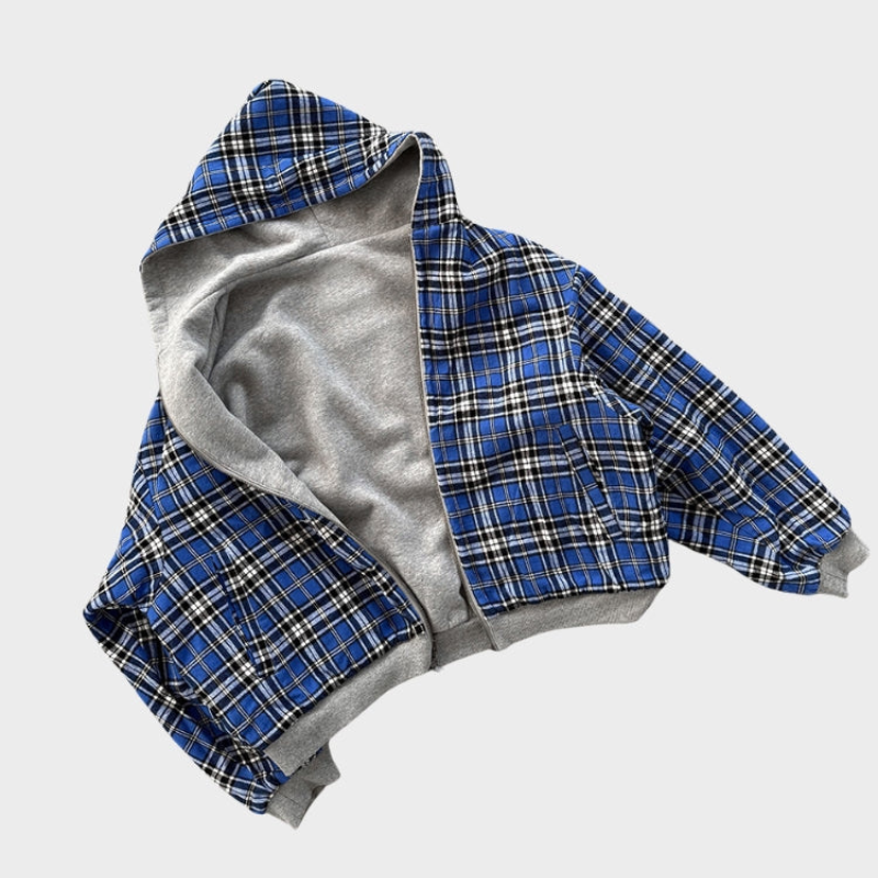 Orlando | Sudadera con capucha de hombre oversize reversible con cremallera - foto 6