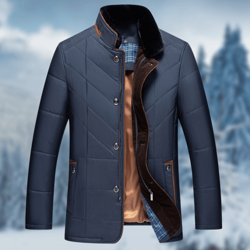 Unai | Chaqueta acolchada de hombre para invierno - Azul