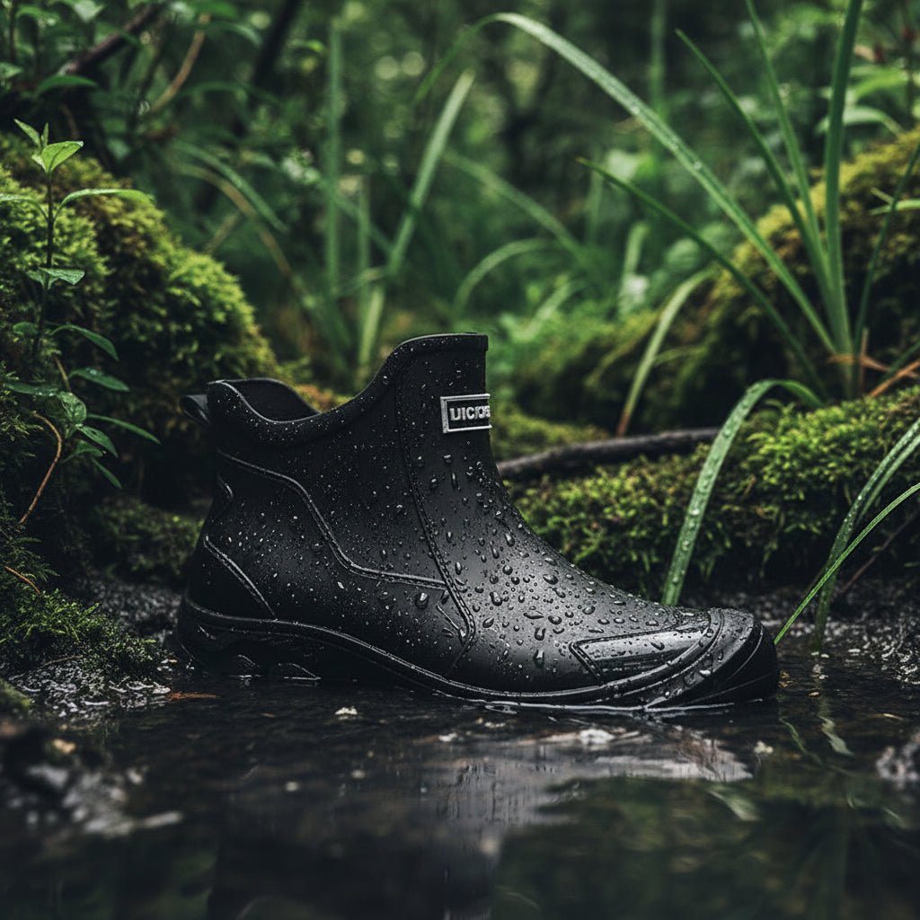 Zacarías | Botas de agua de goma de caña baja - foto 9