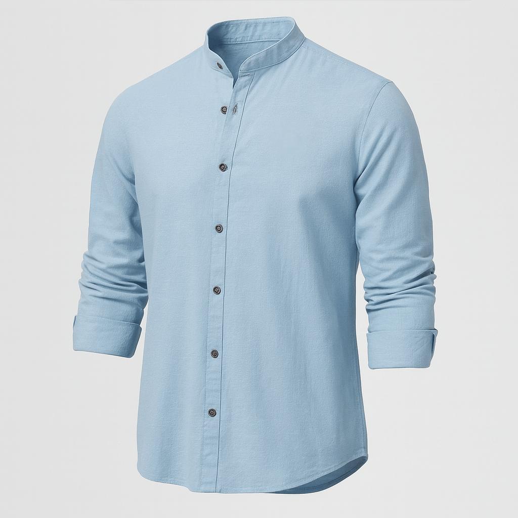 Chemise à manches longues pour homme - Classique, élégante et confortable