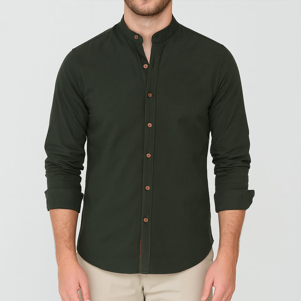 Chemise à manches longues pour homme - Classique, élégante et confortable