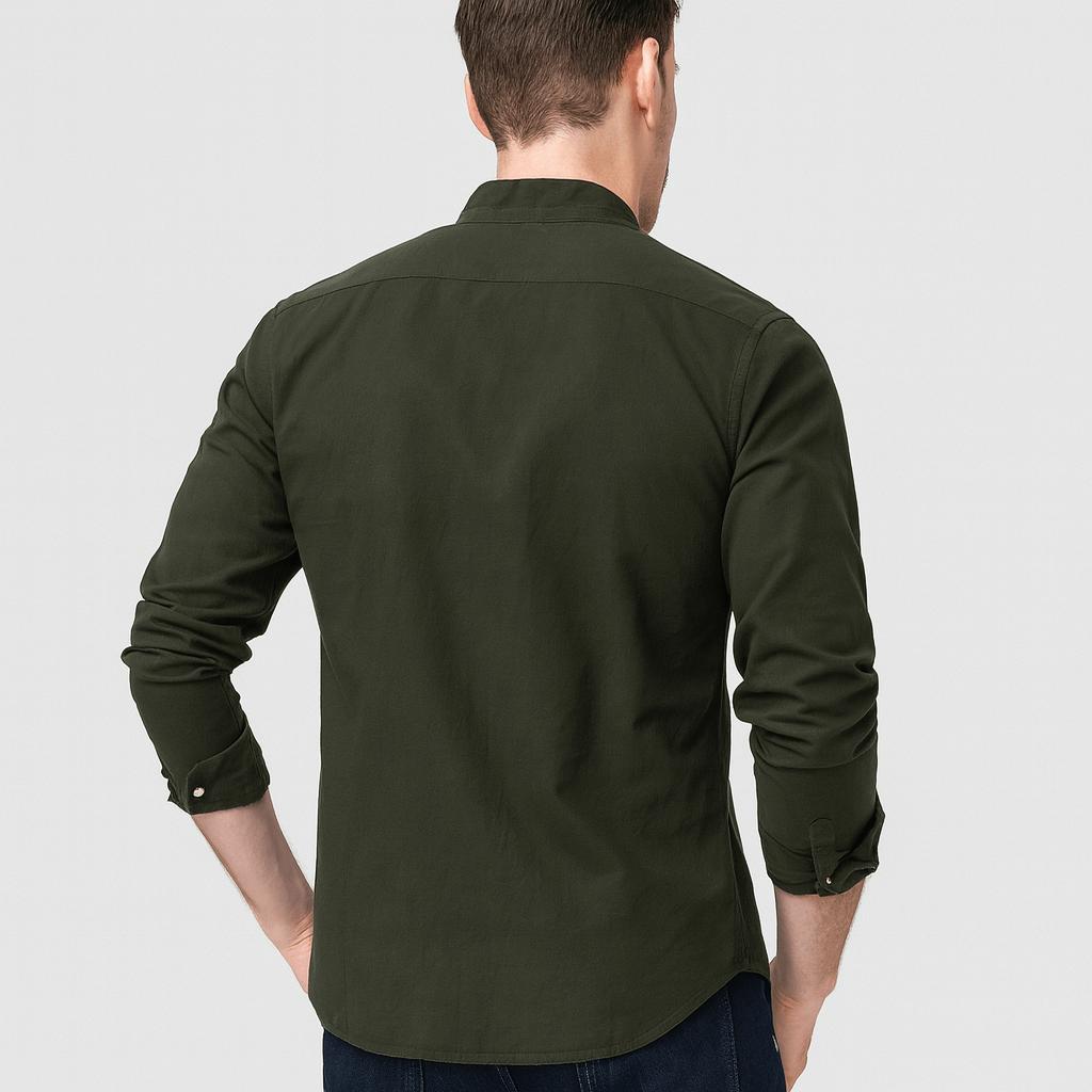 Chemise à manches longues pour homme - Classique, élégante et confortable
