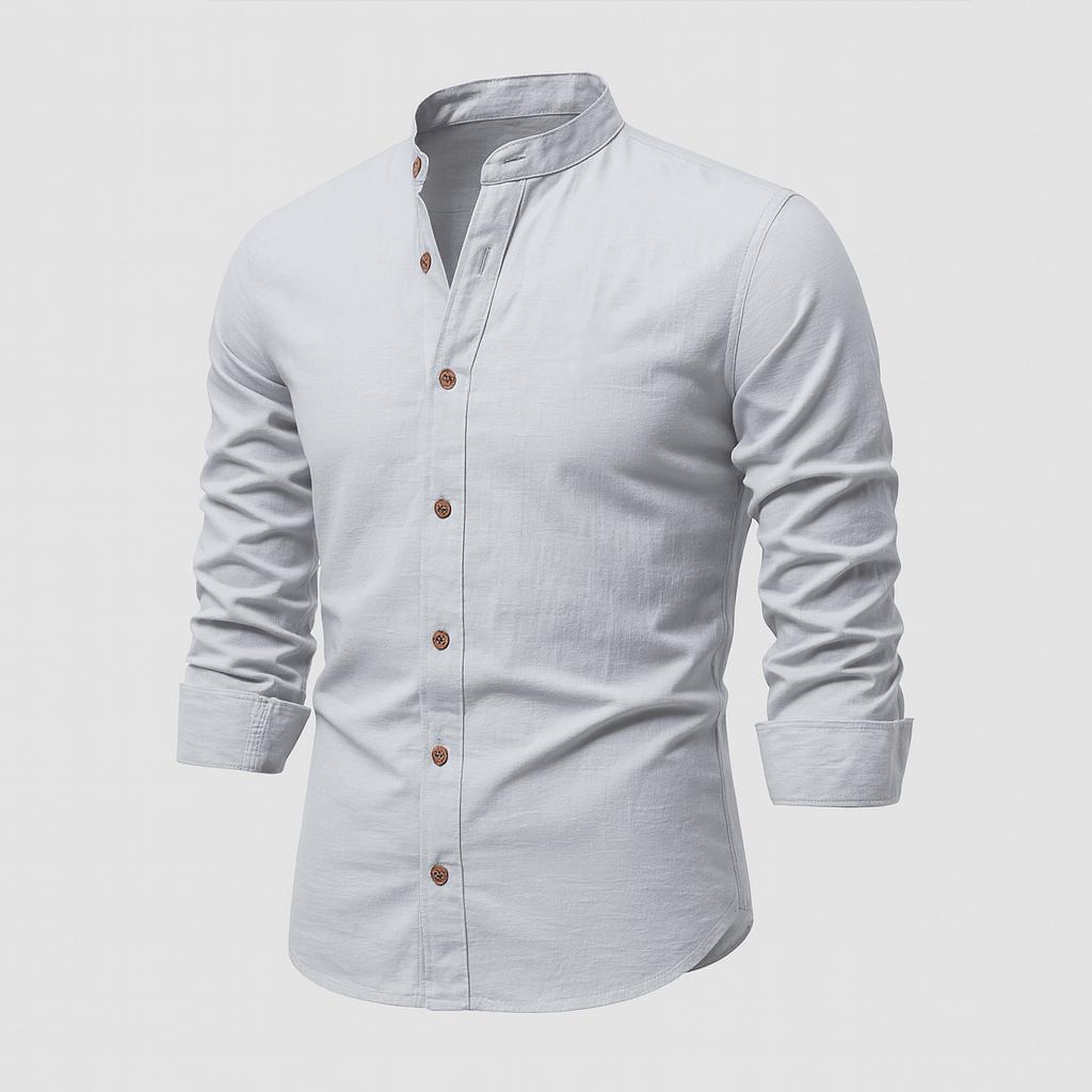 Chemise à manches longues pour homme - Classique, élégante et confortable