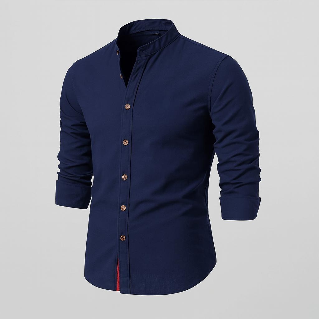 Chemise à manches longues pour homme - Classique, élégante et confortable