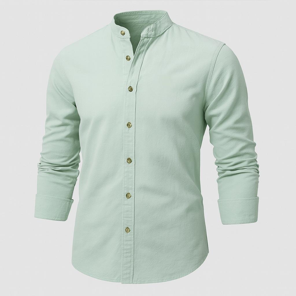 Chemise à manches longues pour homme - Classique, élégante et confortable