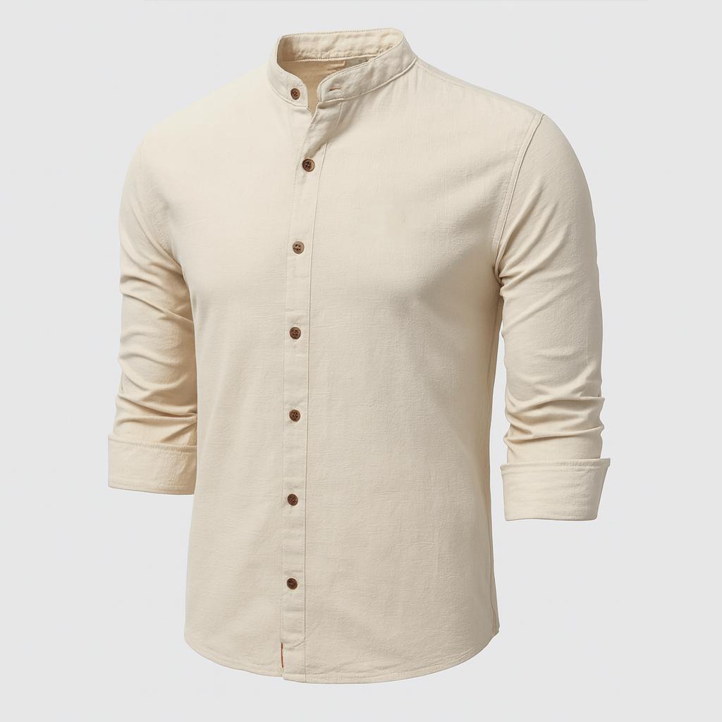 Chemise à manches longues pour homme - Classique, élégante et confortable