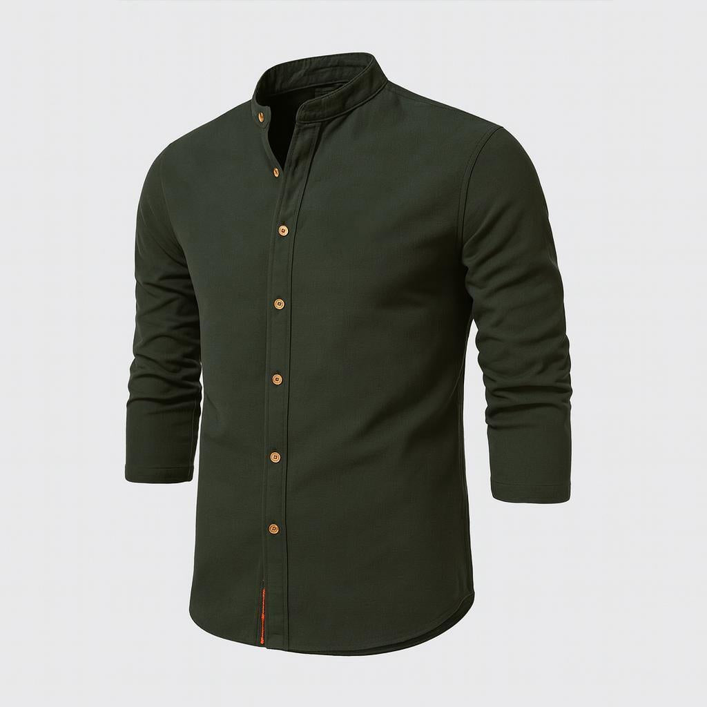 Chemise à manches longues pour homme - Classique, élégante et confortable