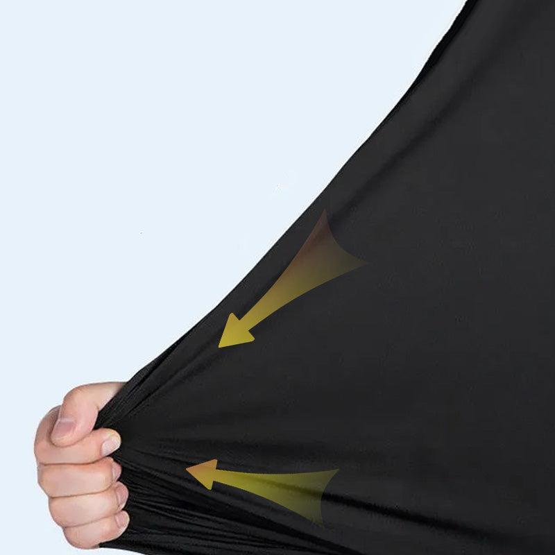 Chemise de base chaude en coton mercerisé extensible pour hommes - Sous-pull thermique