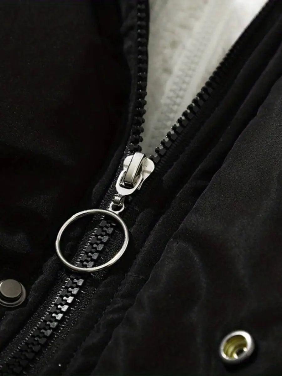 Chloé | Veste d'hiver chaude zippée – confort et style pour les journées froides