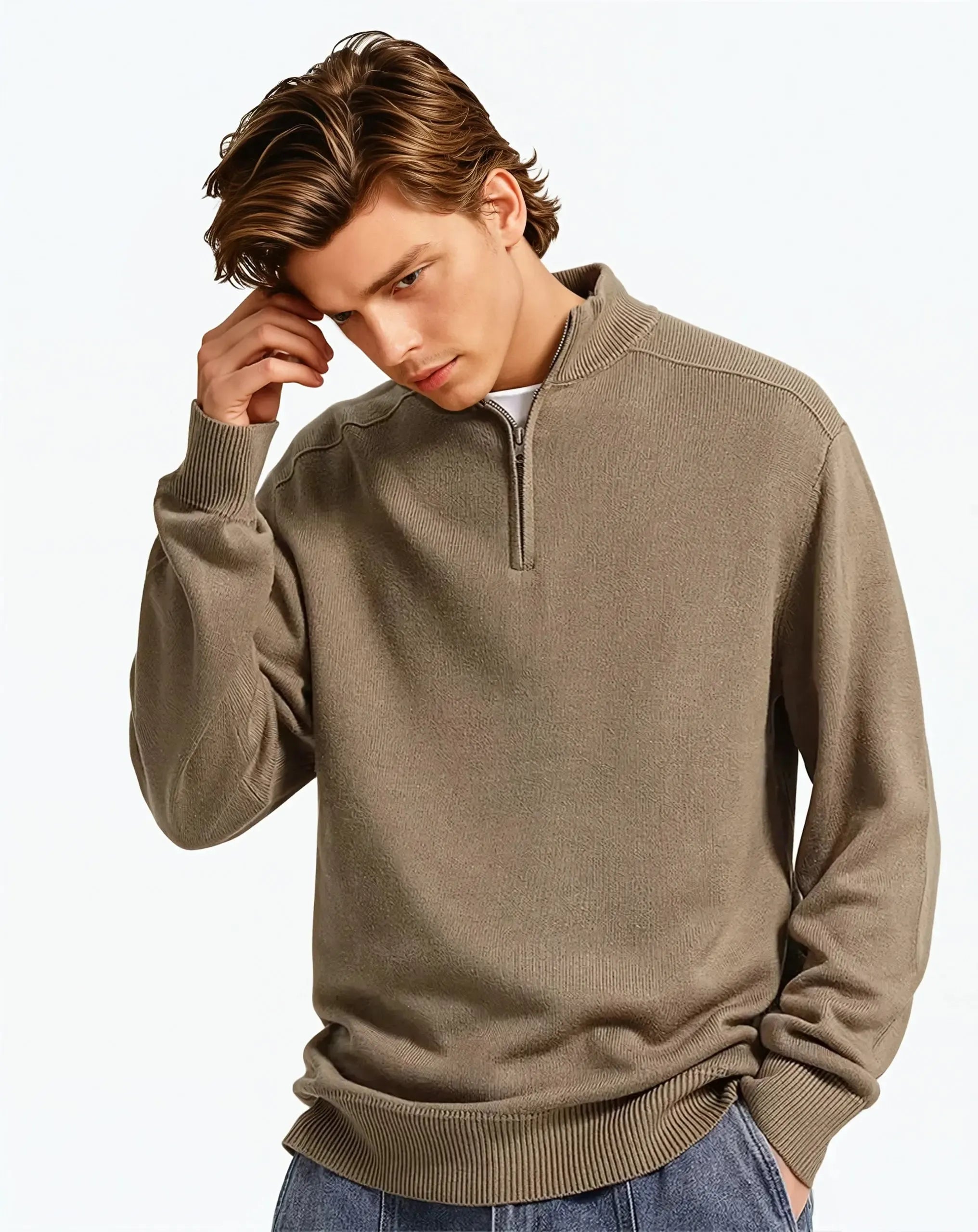 Florance | Zip-Up en Laine Mérinos