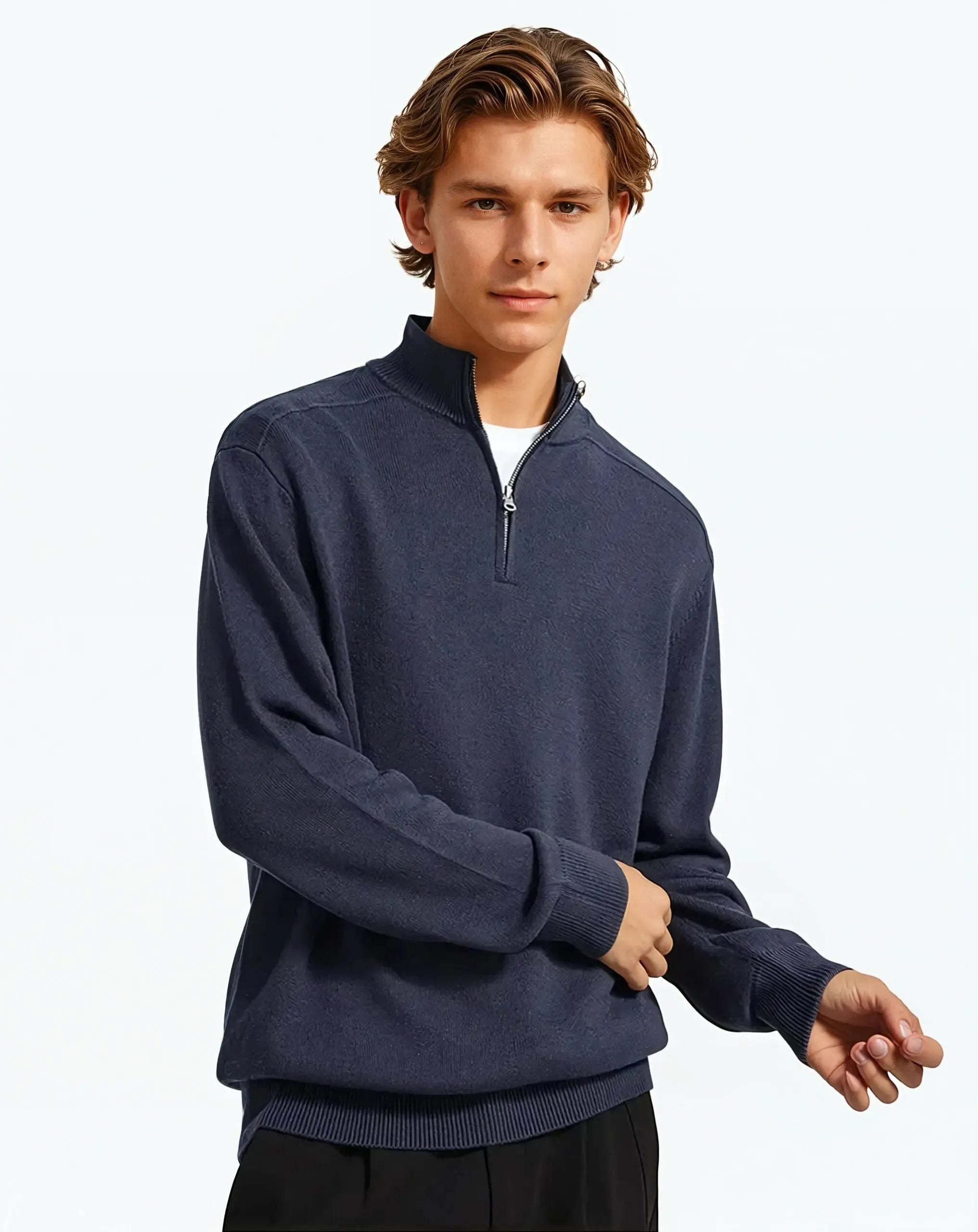 Florance | Zip-Up en Laine Mérinos