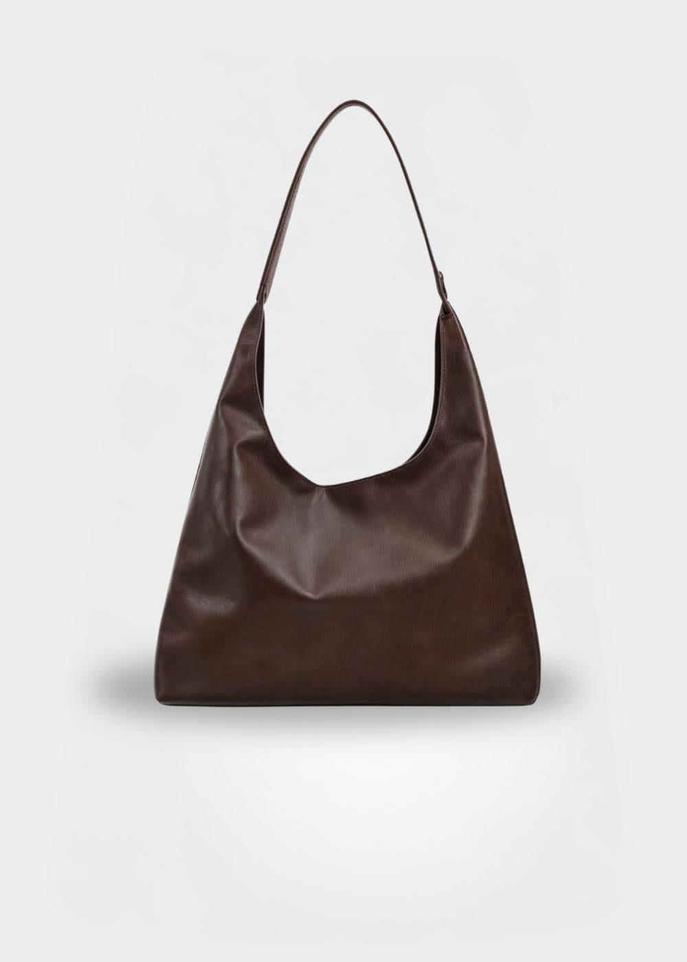 Grand sac à main pour femme – sac en cuir avec fermeture éclair
