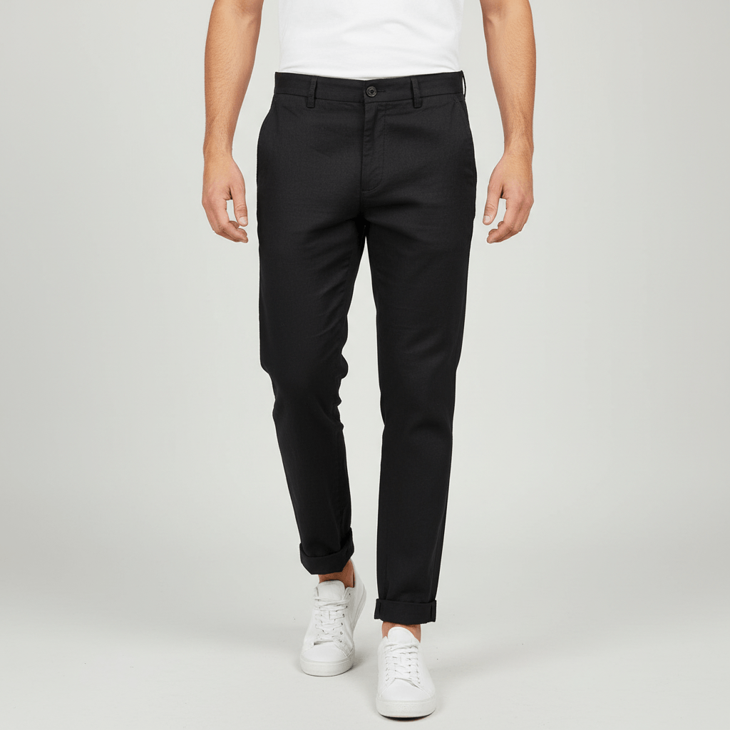 Lizzy | Pantalon ample en lin léger avec poches 4