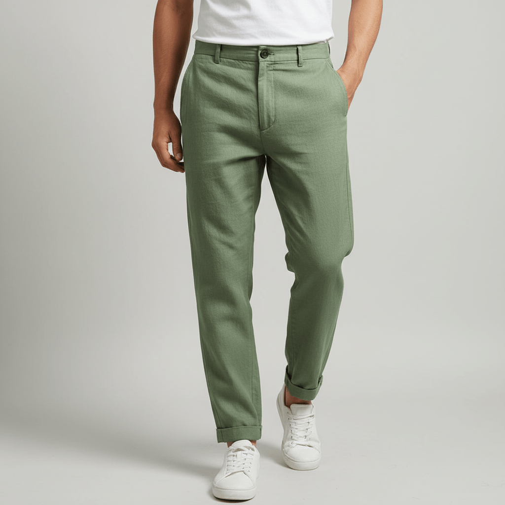 Lizzy | Pantalon ample en lin léger avec poches 5