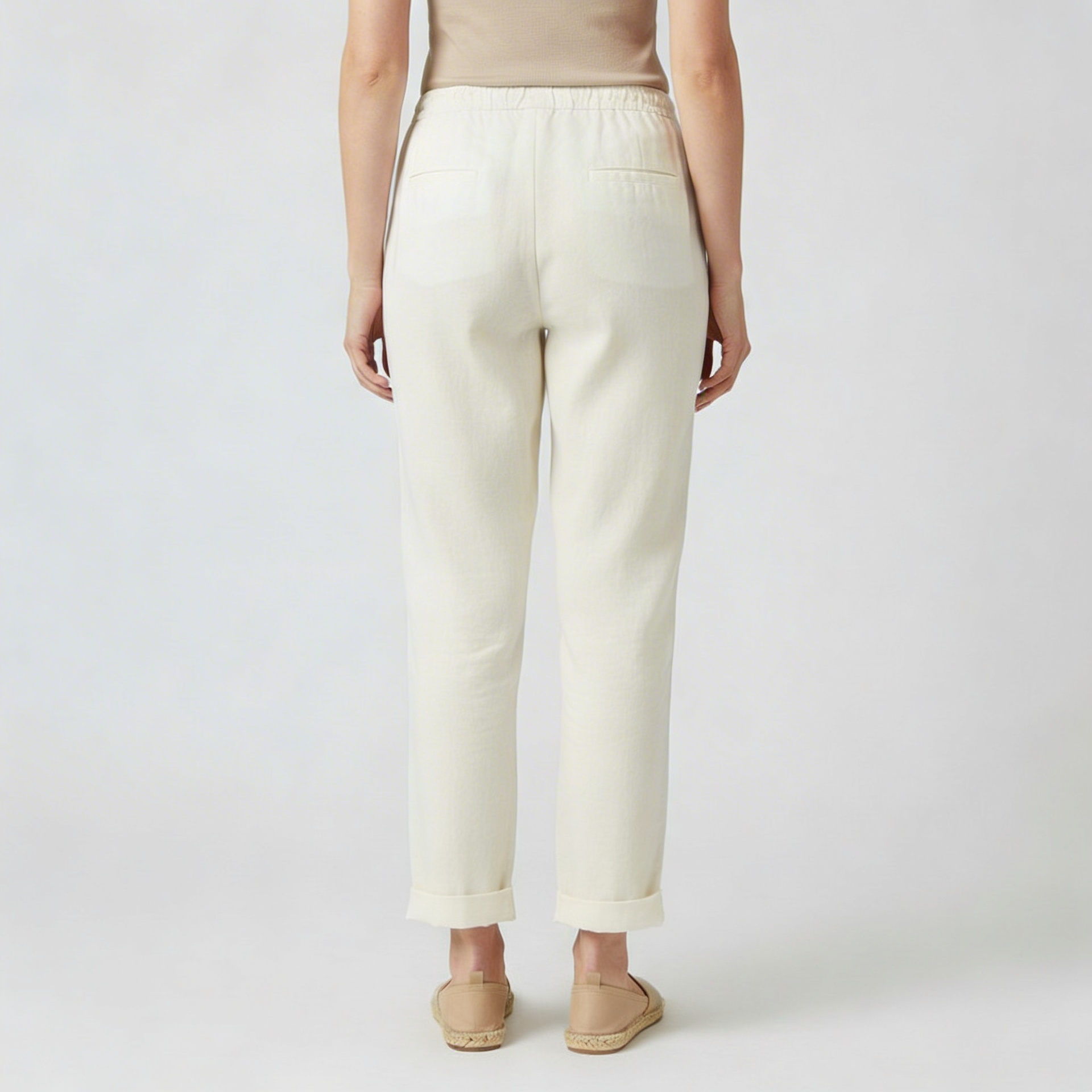 Lizzy | Pantalon en lin léger à la coupe moderne 1