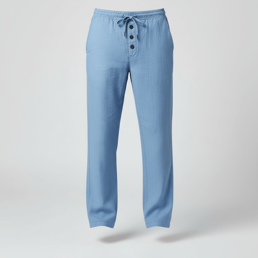 Lizzy | Pantalon en lin léger avec cordon de serrage 2