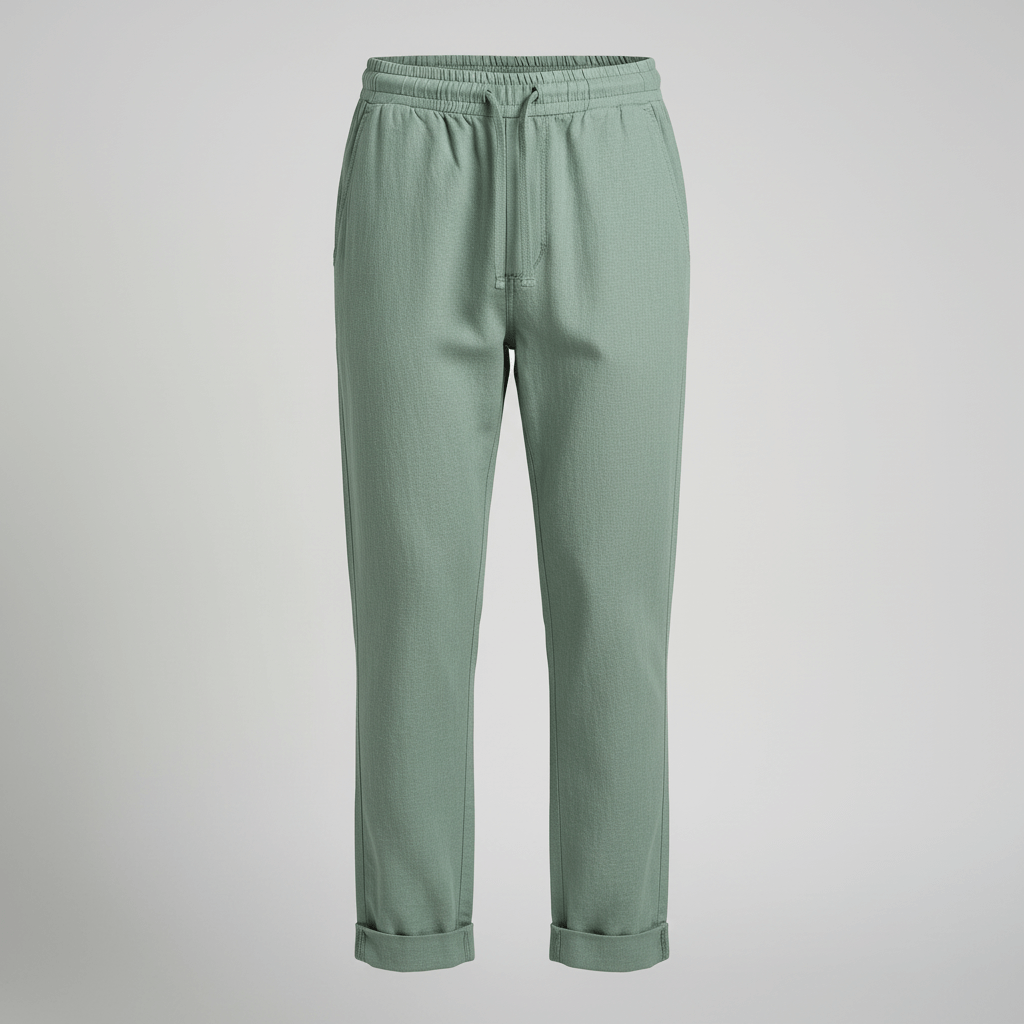 Lizzy | Taille haute ample pantalon fluide avec poches 2