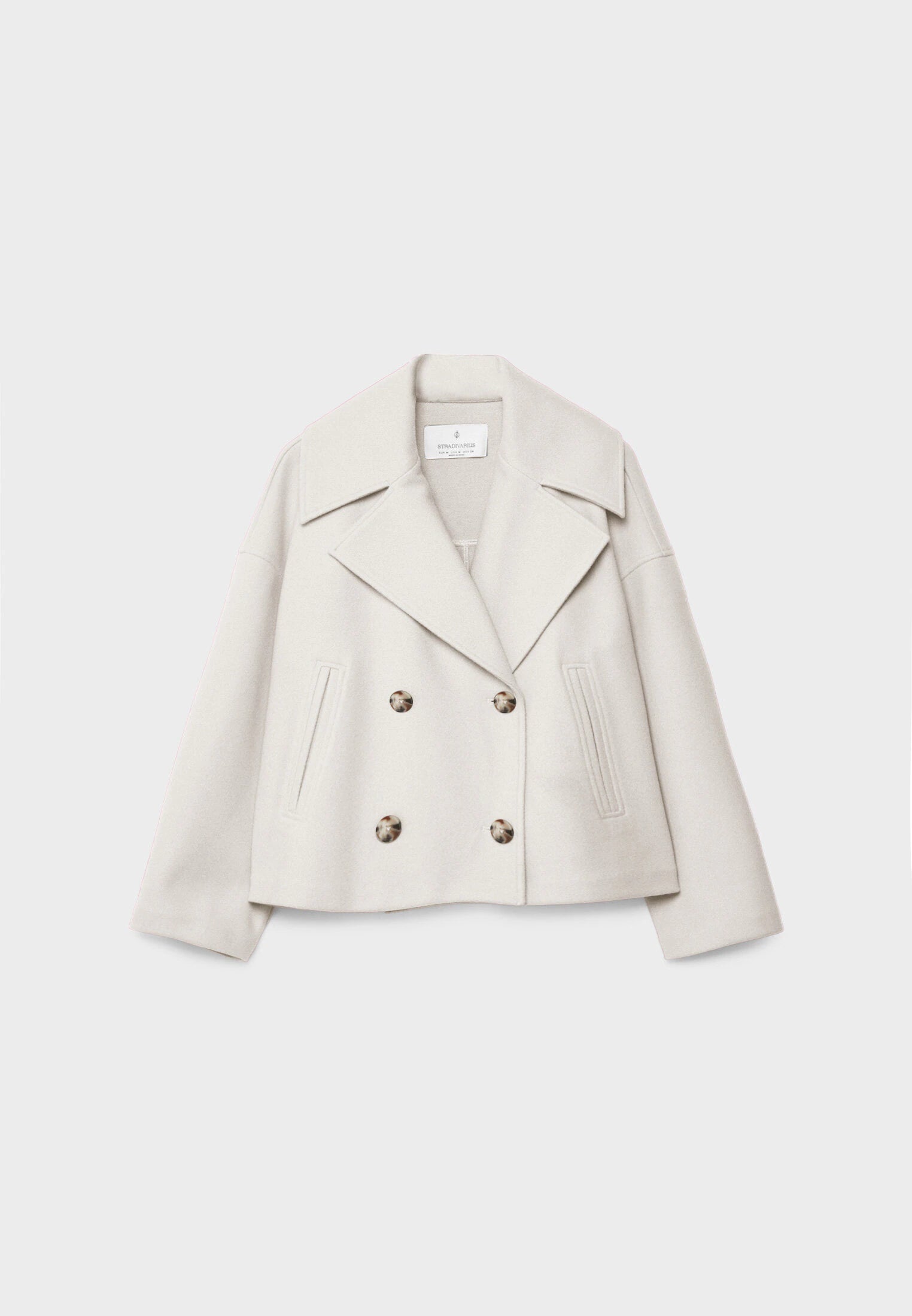 Manteau court croisé Anna