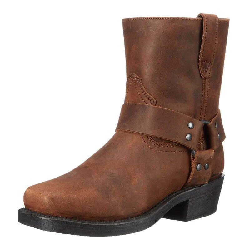Mathias | Bottes western en cuir pour hommes