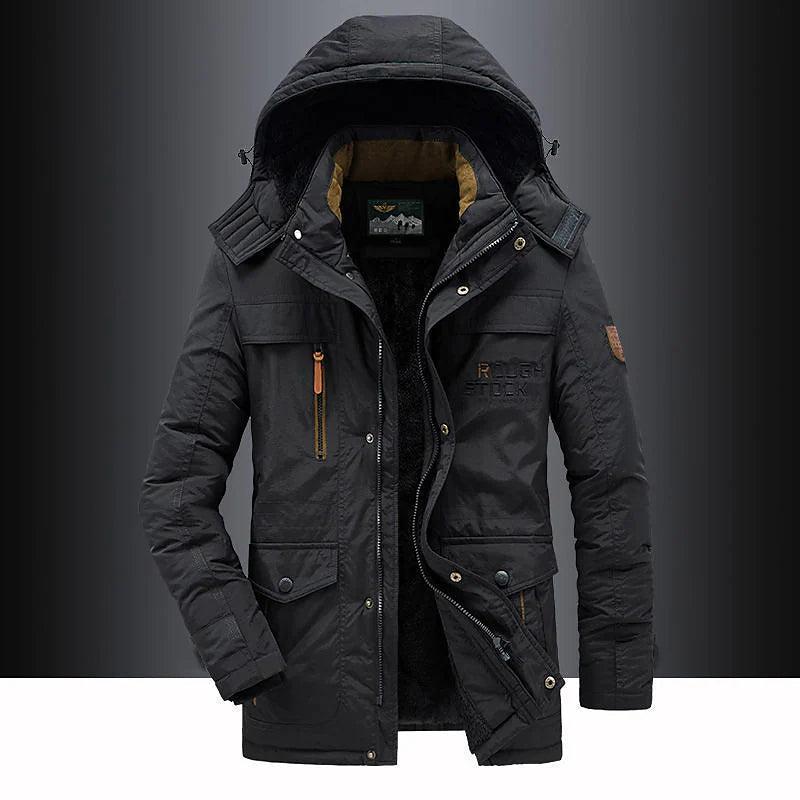 Parka d'hiver chaude Roderick pour hommes