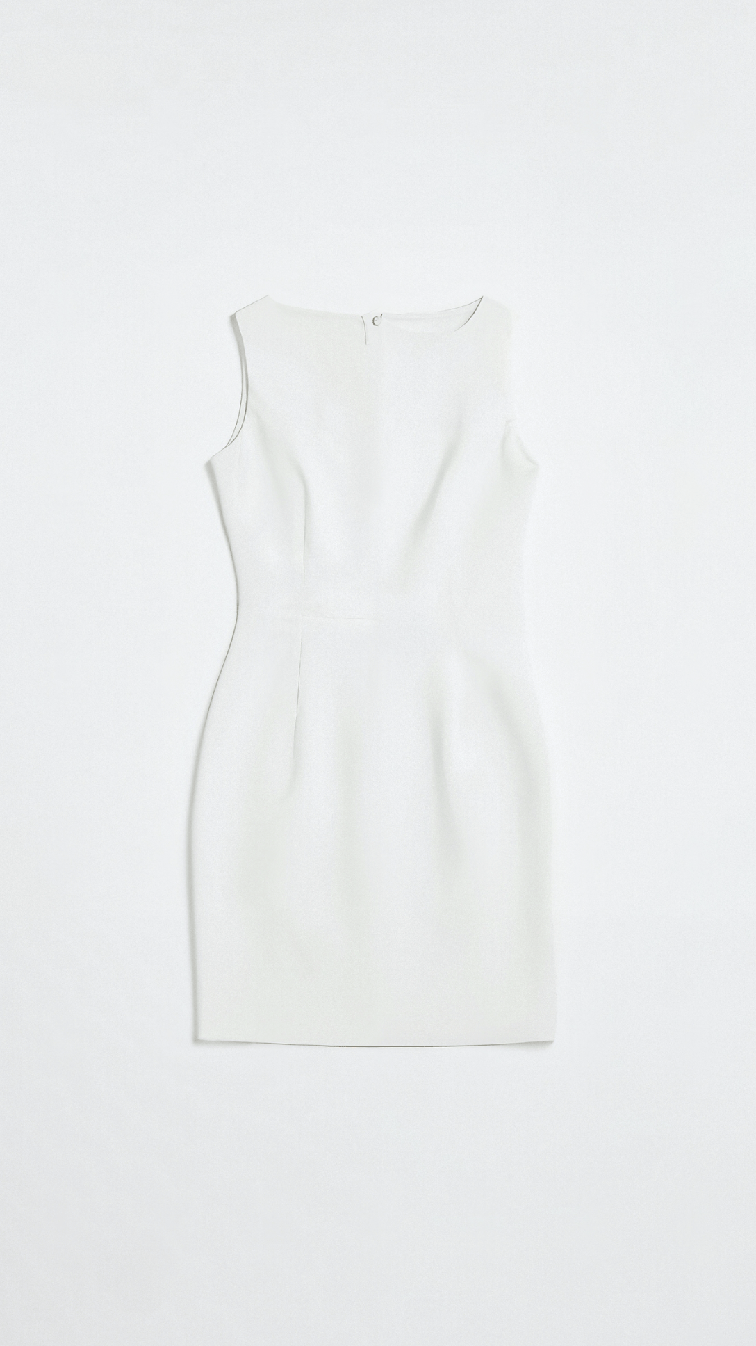 Rizile | Robe mini moulante sans manches en tissu stretch