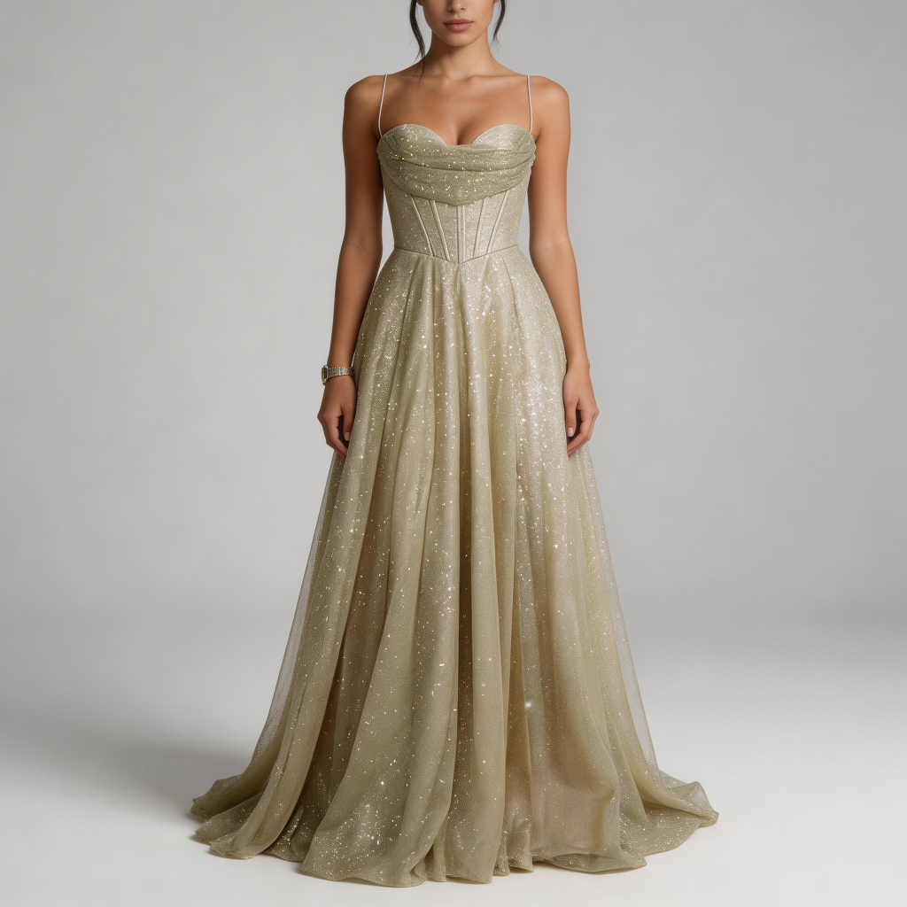 Rizile | Satin robe maxi avec dos ouvert