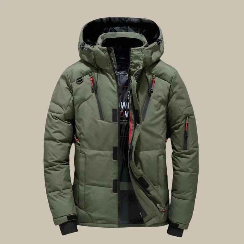 Veste d'hiver chaude Milan avec capuche
